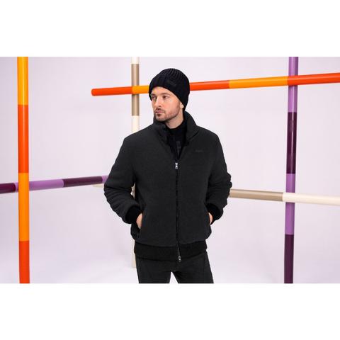 Kurtka męska polarowa Pikeur Outdoorfleece Black, czarna 2023/2024