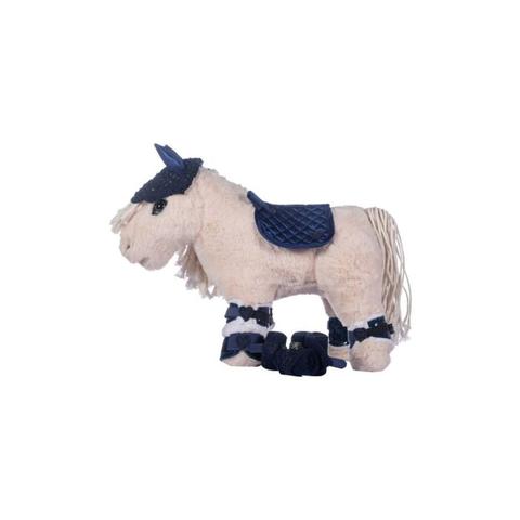 Zestaw jeździecki Starter HKM Cuddle Pony granatowy - produkt na zamówienie