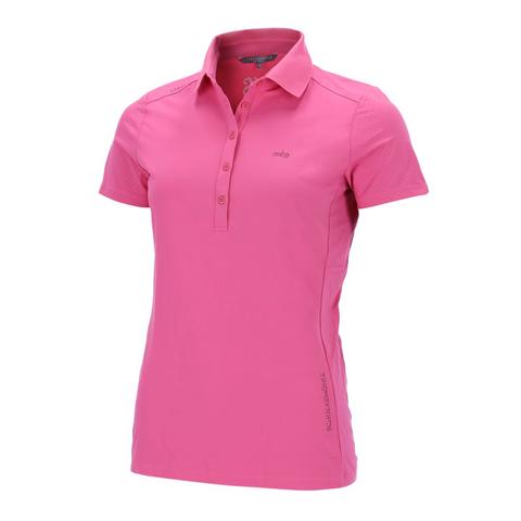Koszulka Polo damska Schockemohle SPMilla Style pink, różowa 2024