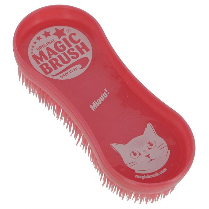 Szczotka dla kota Magic Brush Pink Candy różowa