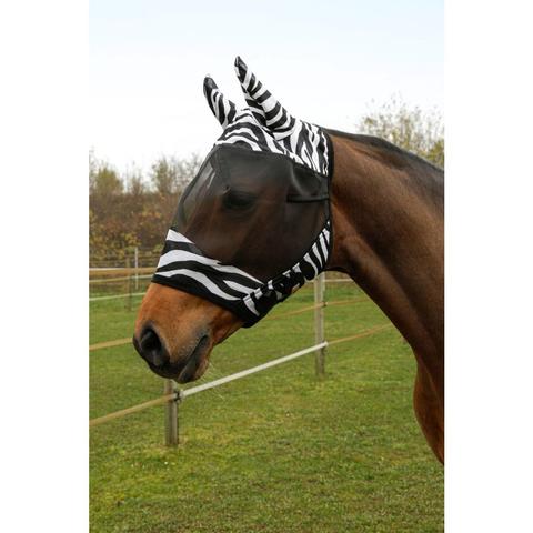 Maska siatkowa Kerbl z uszami zebra