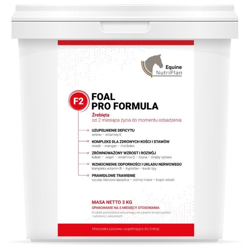 Preparat dla źrebiąt Equine Nutri Plan Foal Pro Formula F2