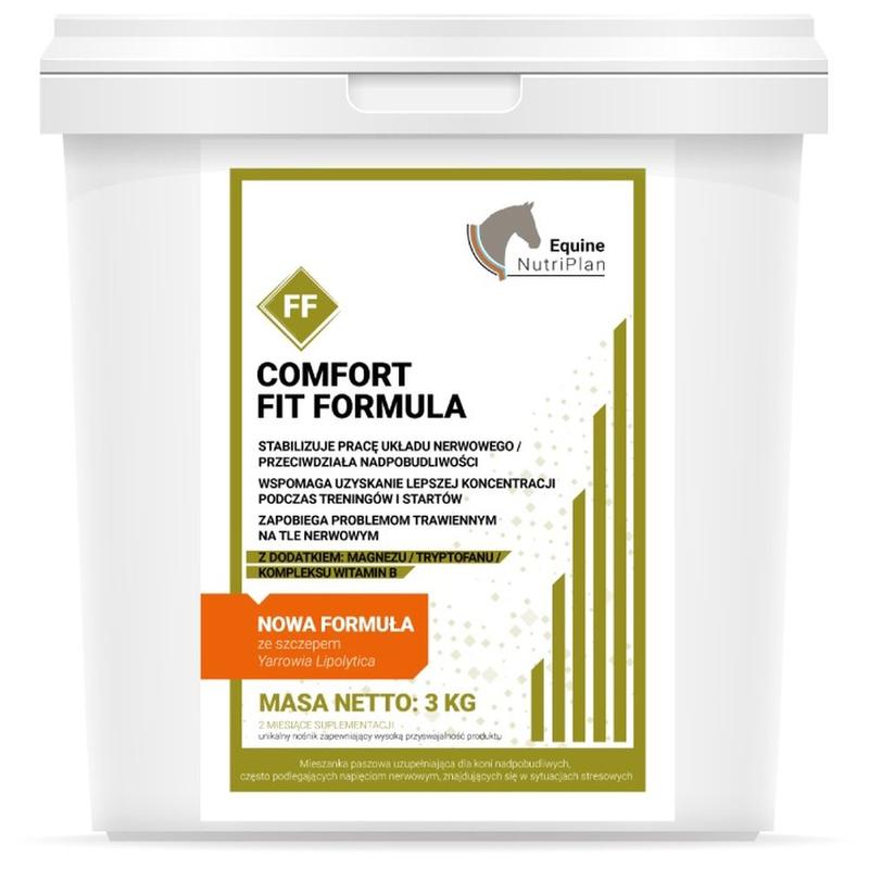 Preparat dla koni pobudliwych Equine Nutri Plan Comfort Fit Formula