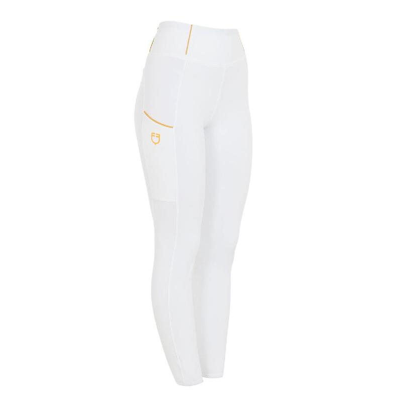 Legginsy damskie Equestro White, biały