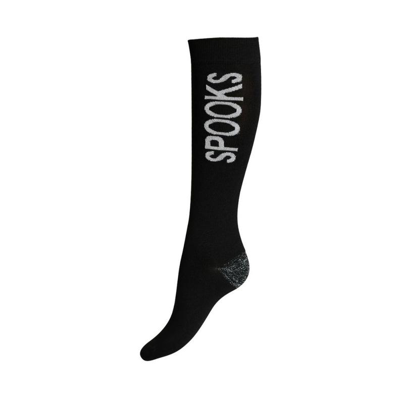 Skarpety Spooks Lottah Mesh Black, czarne