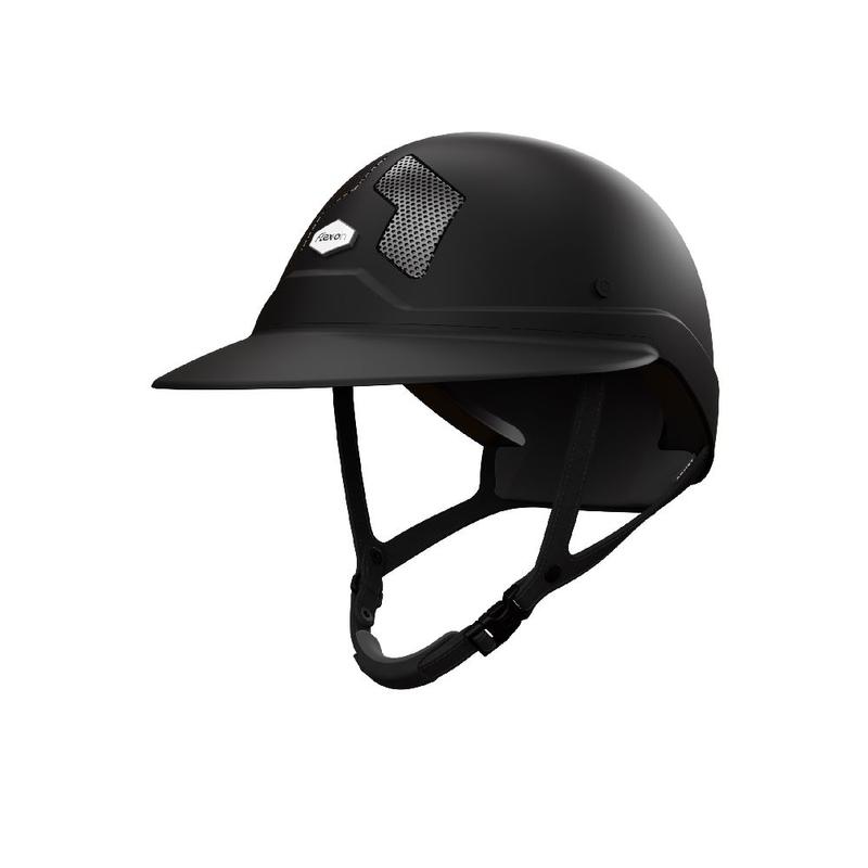 Kask Flex-on Armet z szerokim daszkiem Black, czarny mat