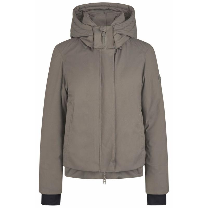 Kurtka zimowa damska Pikeur Rainjacket Steel grey, beżowa 2024