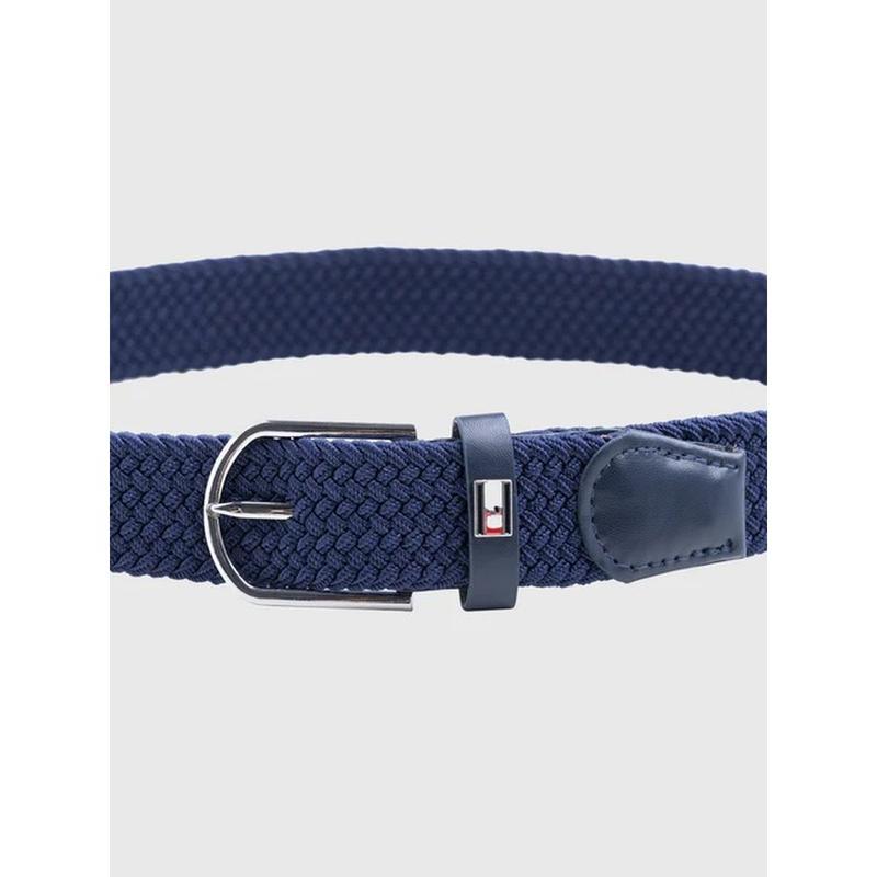 Pasek damski Tommy Hilfiger Equestrian San Jose Desert Sky, granatowy