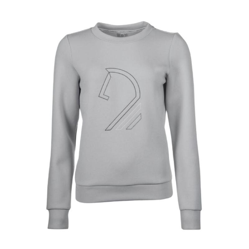 Bluza damska HKM Livigno Horse Head szara