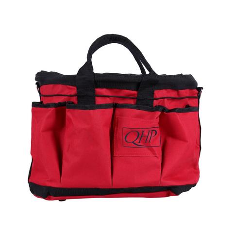 Torba na akcesoria QHP Red-black, czerwono-czarna