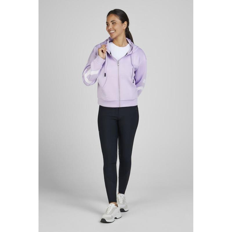 Bluza damska z kapturem Pikeur Athleisure Lavender Blush, jasnofioletowa 2025