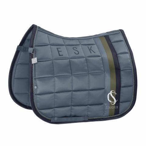 Czaprak Eskadron Classic Sports Big Square Mattgloss Steel Blue, niebieski 2025