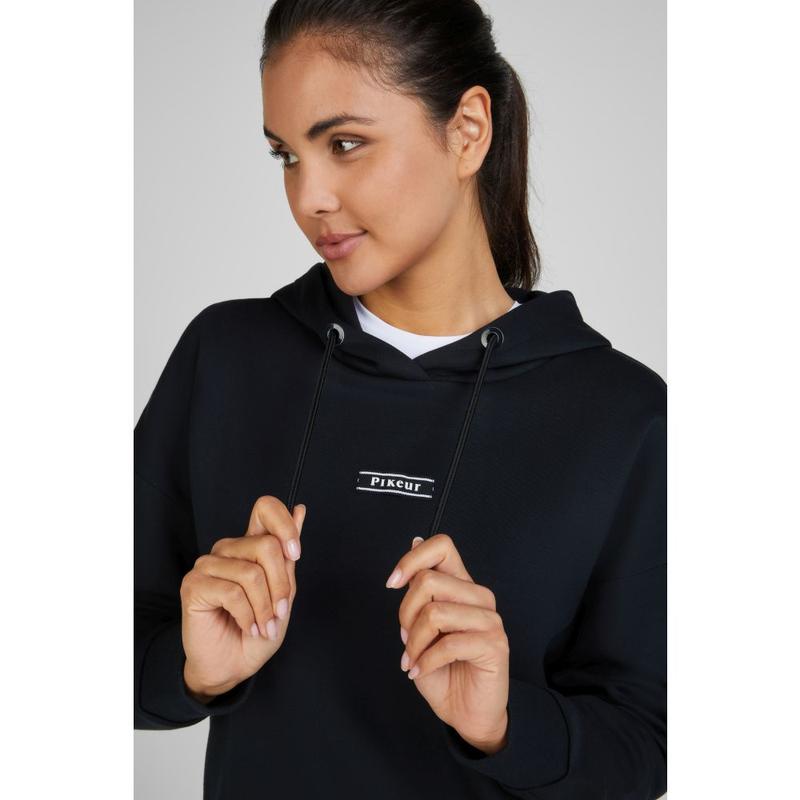 Bluza z kapturem Pikeur Sports Hoody Black, czarna 2025