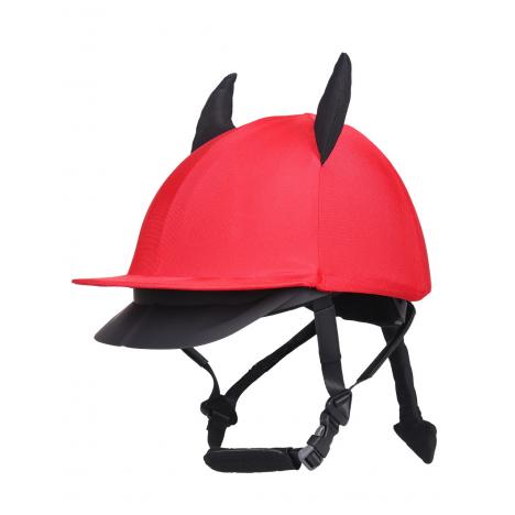 Czapka na kask QHP Halloween Devil czerwona